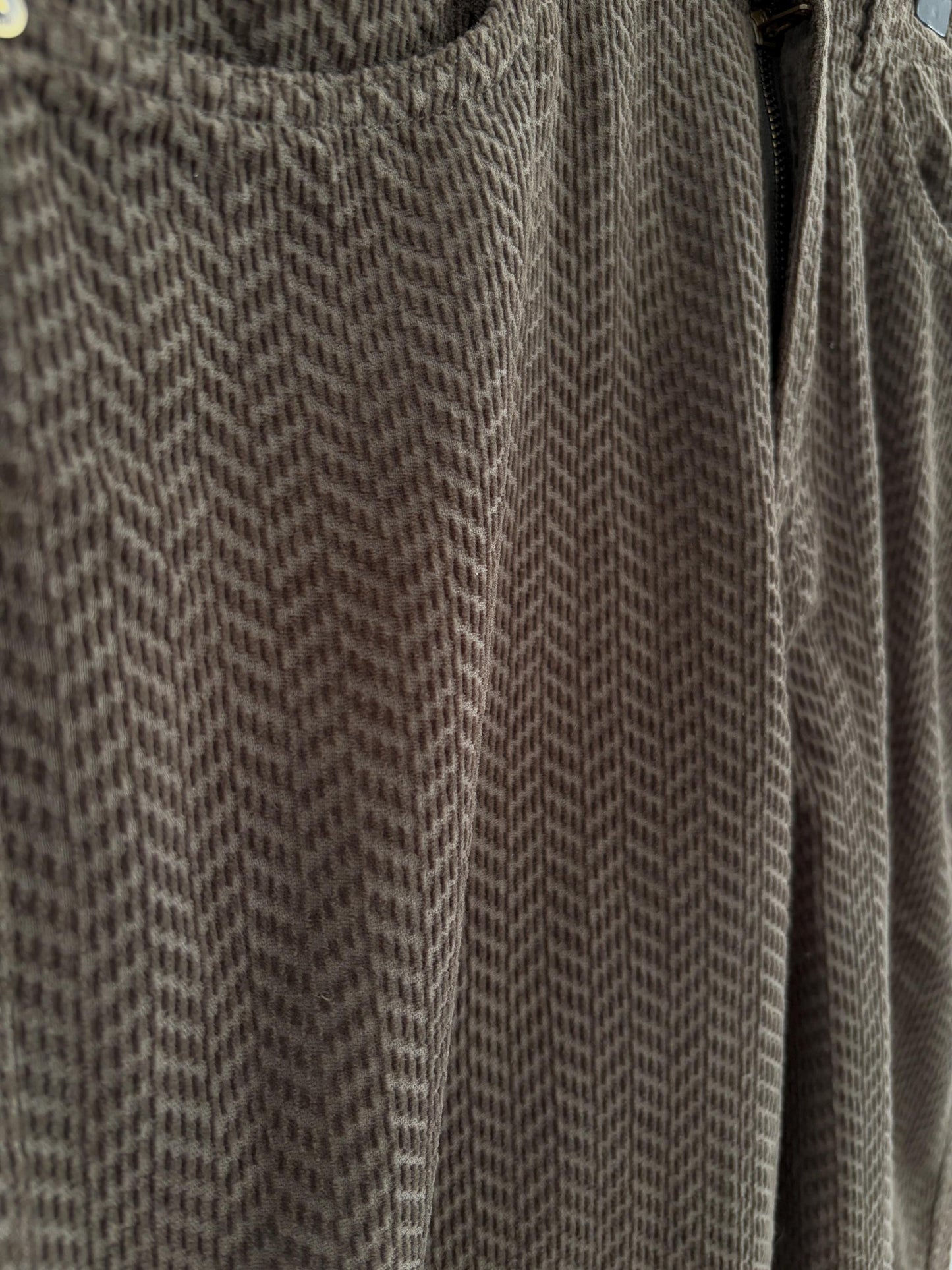 Vintage Massimo Dutti luxury trousers, Dark green mid waist cropped capri pants, Size DE 36, S