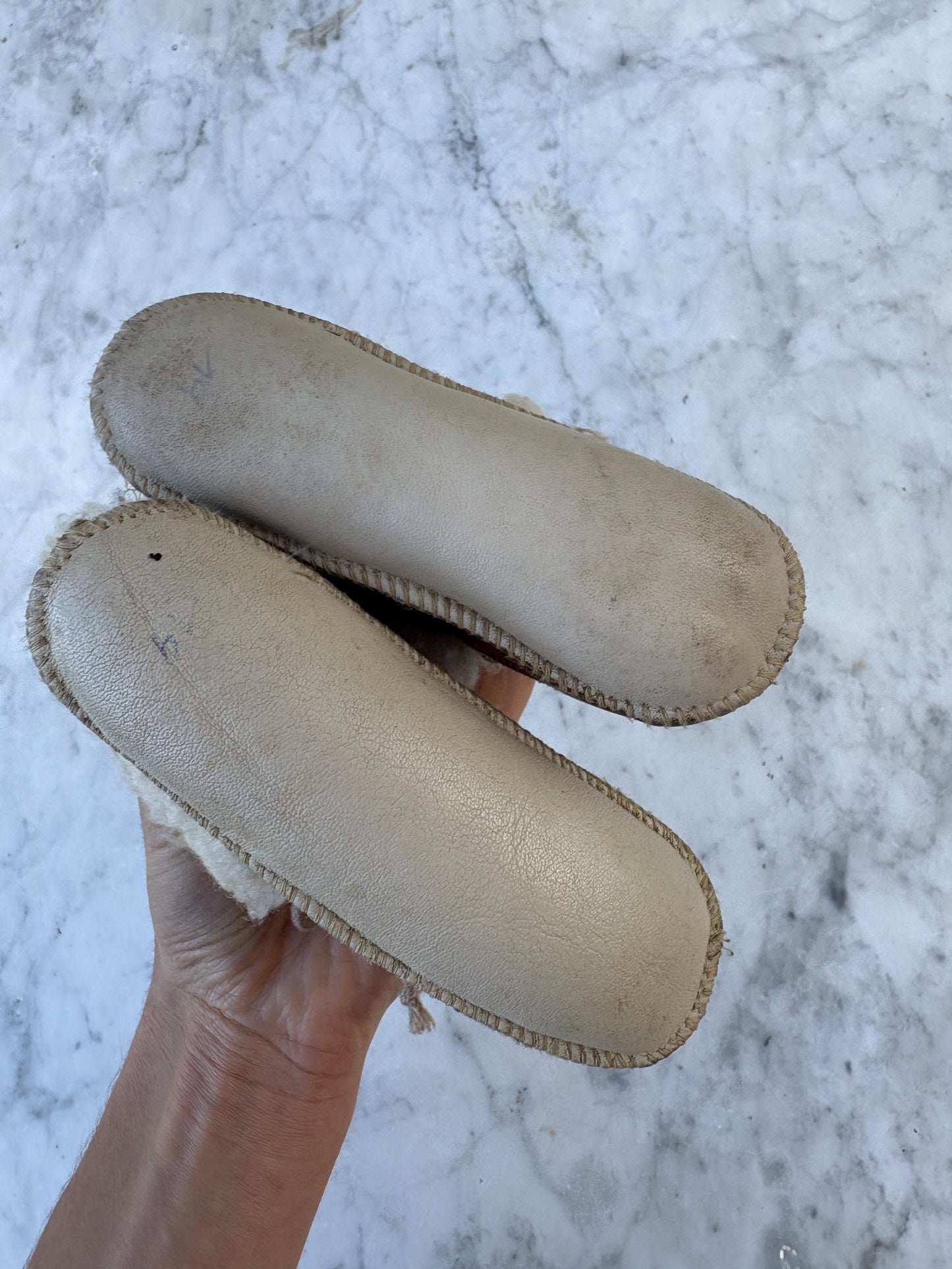 Baby Sheepskin Booties, Leather Wool Baby Shoes, Handmade Infant Winter Boots, Soft Sole Newborn Slippers, Warm Baby Moccasins