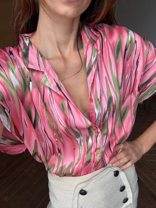 Vintage Blouse MYSTERY BUNDLE – 5 or 10 Pieces – Floral & Abstract Prints – Summer Loose Fit – 80s 90s Retro Tops – Boho Chic Bargain.