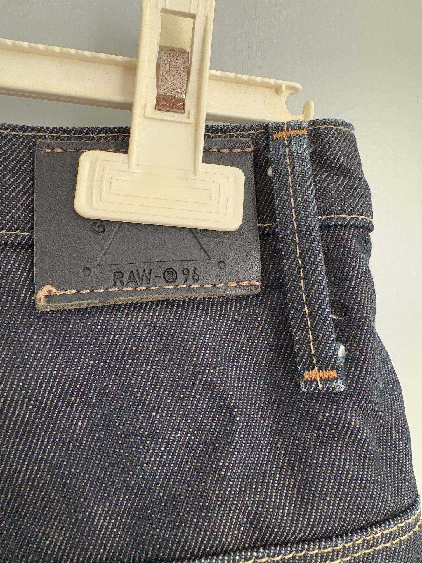 G-Star Originals Black Denim Jeans – Slim Straight Fit – Utility Pocket Detail – Size 29