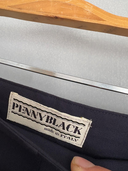 Pennyblack Wool Pants, Made in Italy, High-Waisted Cropped Trousers