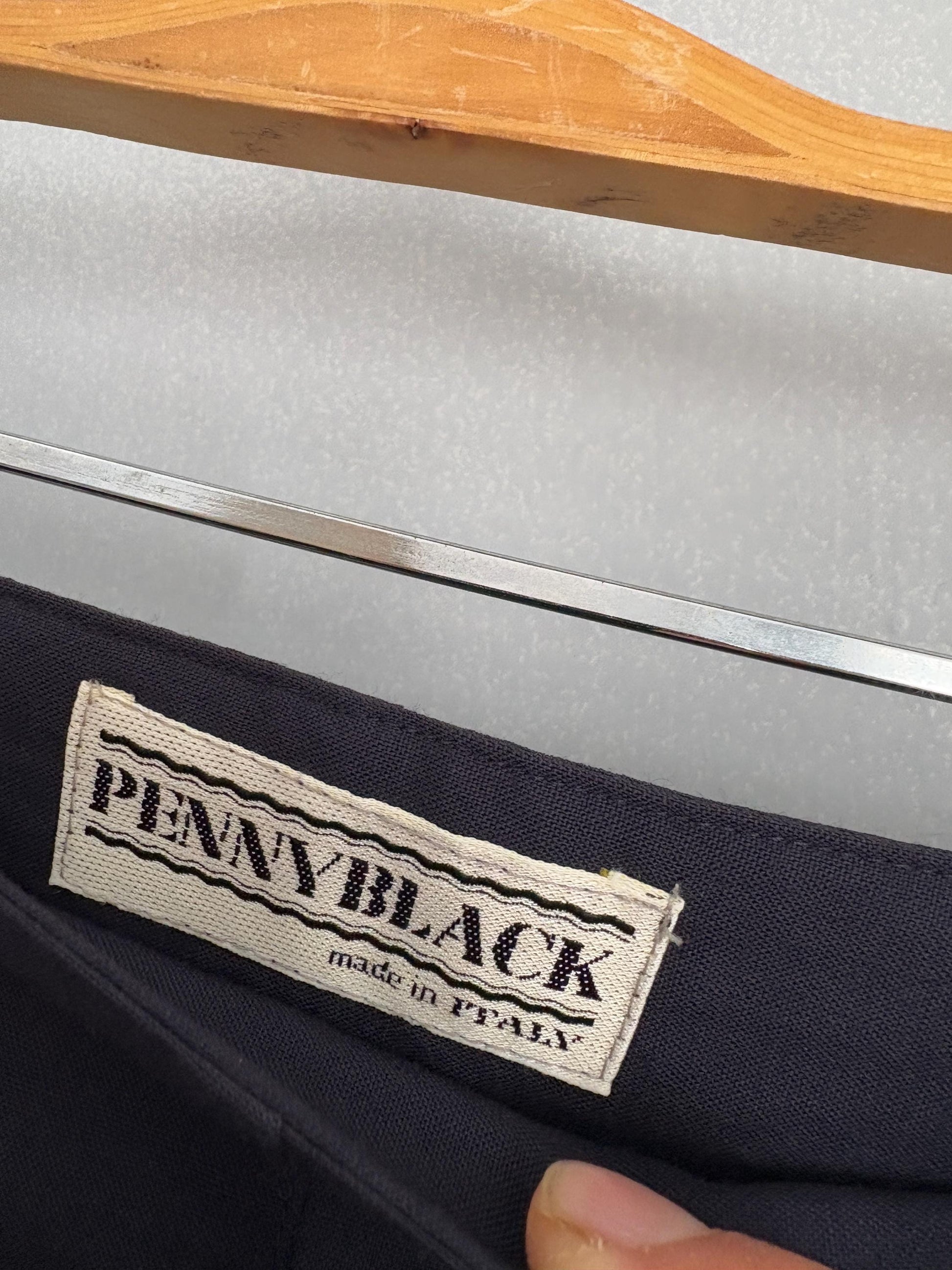 Pennyblack Wool Pants, Made in Italy, High-Waisted Cropped Trousers