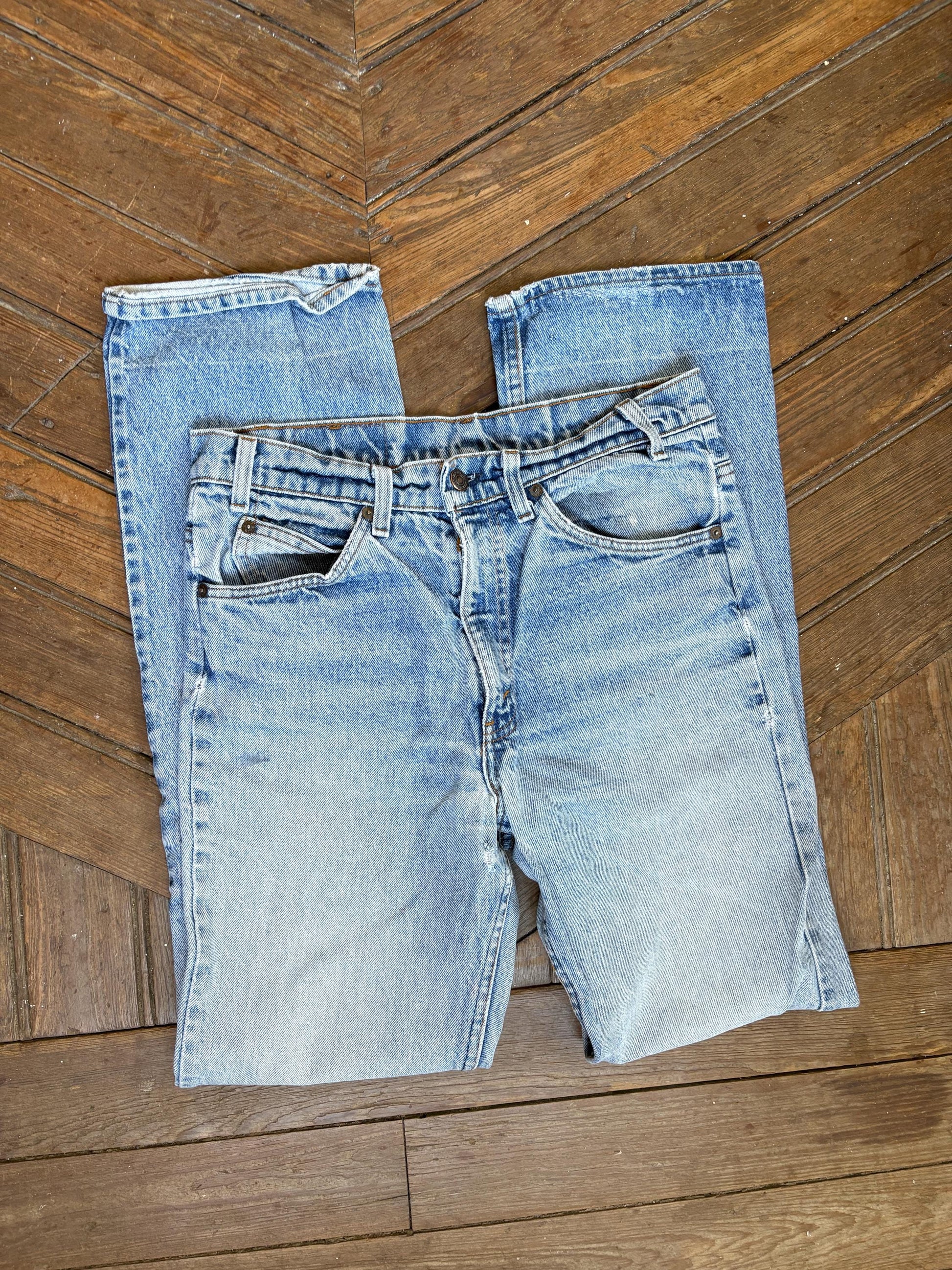 Vintage Levi's Orange Tab Jeans – Iconic 90s Denim
