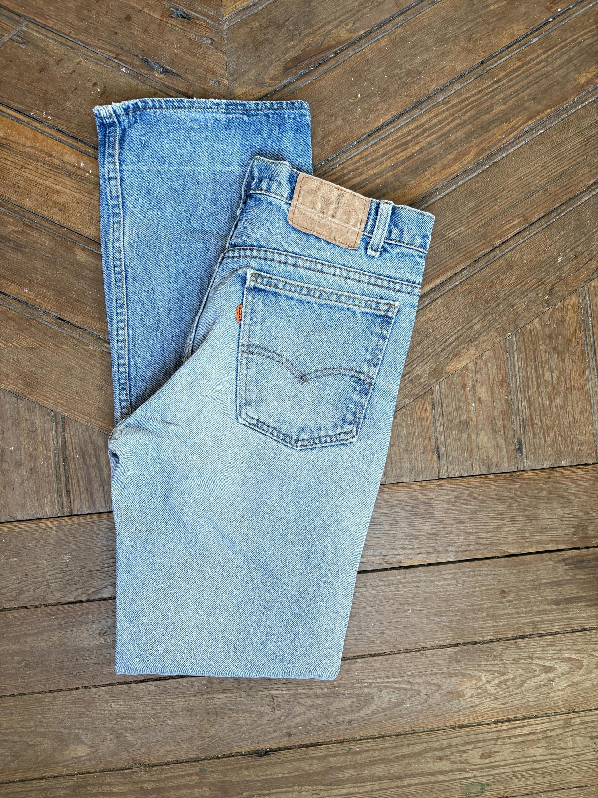 Vintage Levi's Orange Tab Jeans – Iconic 90s Denim