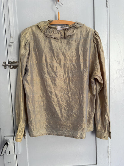 Vintage Karl Lagerfeld Silk Blouse — additional view 8