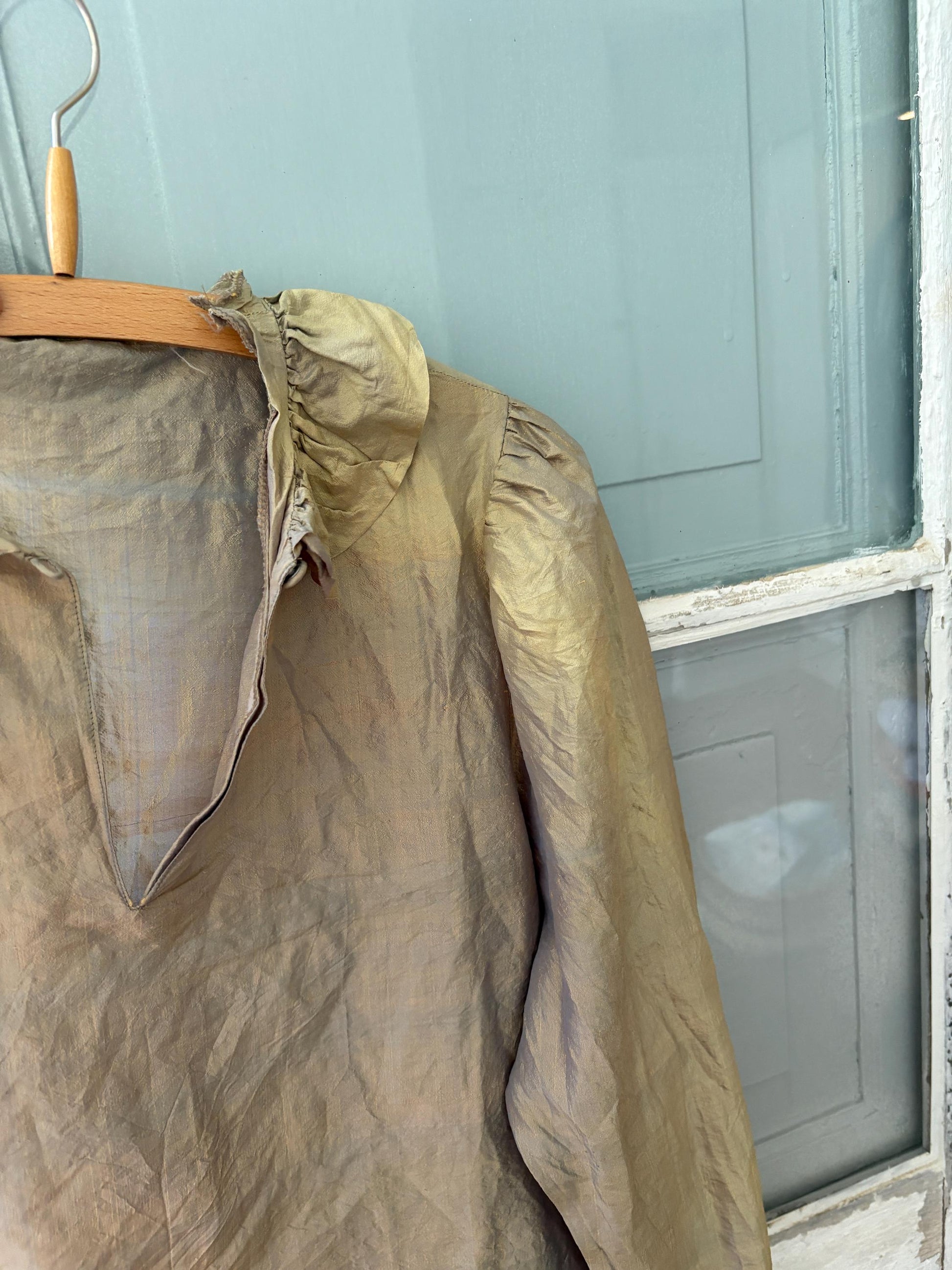 Vintage Karl Lagerfeld Silk Blouse – Impression Collection Romantic Top Made in W-Germany