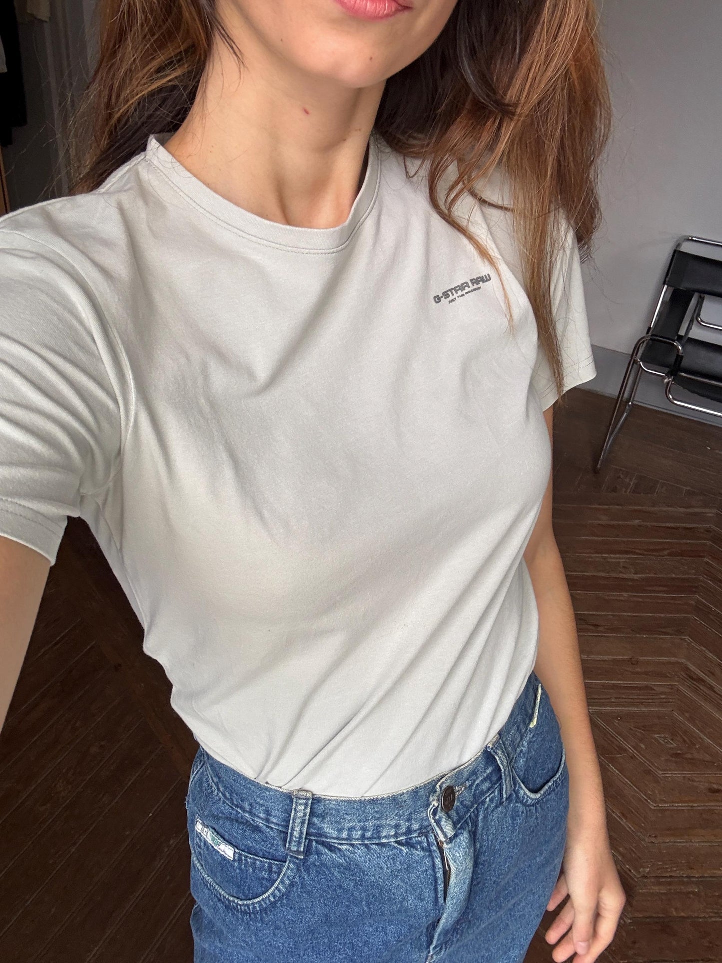 Vintage G-Star Raw Slim Fit T-Shirt – Sustainable, Minimalist, Streetwear Style, Size XS -S