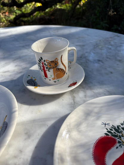 Vintage Villeroy & Boch Kids Breakfast Set — additional view 8