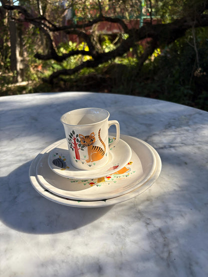 Vintage Villeroy & Boch Kids Breakfast Set — additional view 9