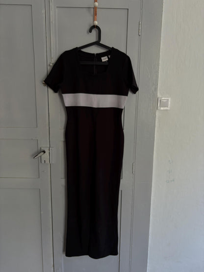 Vintage Black and White Jumpsuit — additional view 9