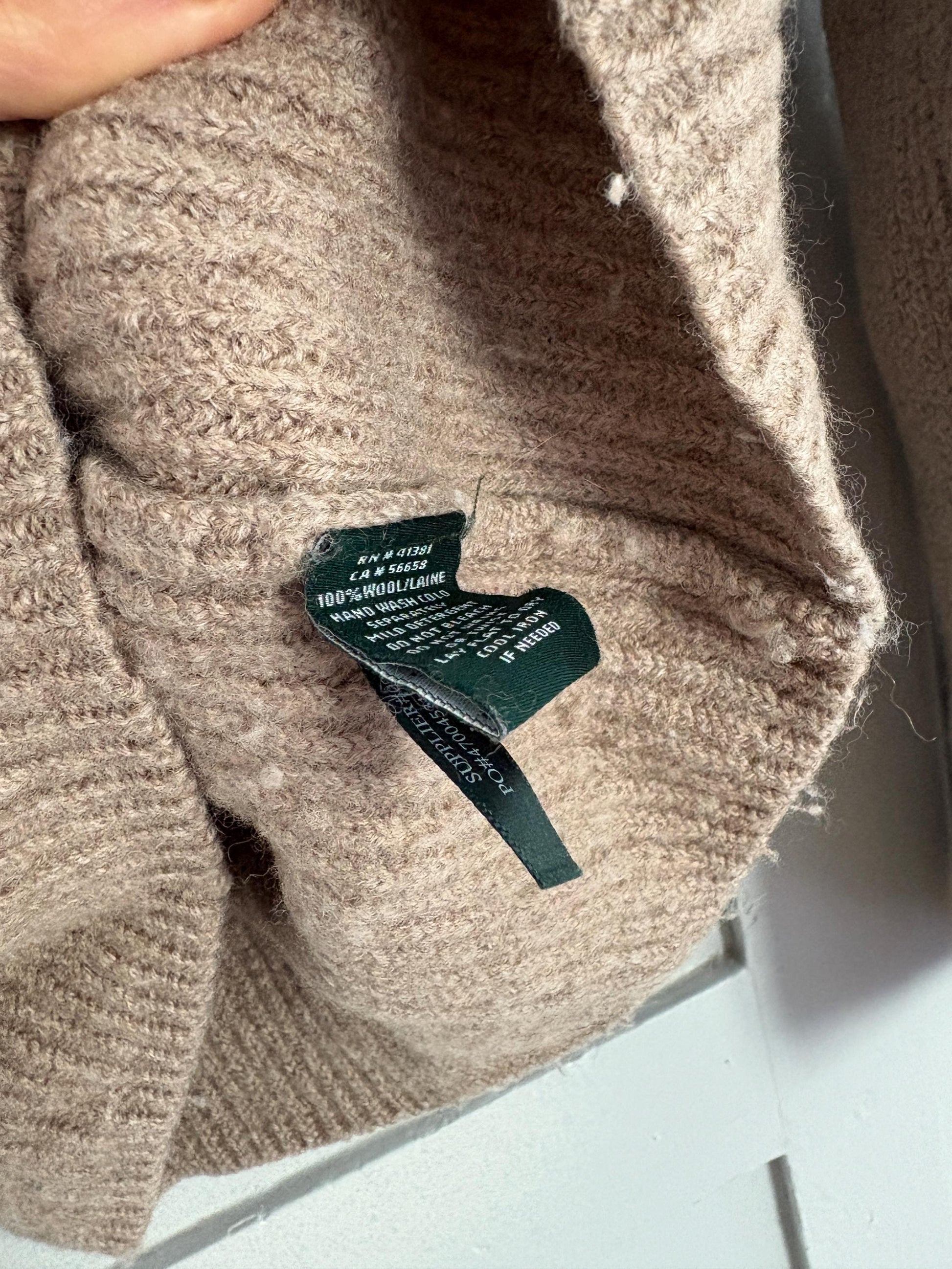 Ralph Lauren Vintage Wool Sweater, XXS