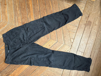 Vintage Black Cargo Trousers — additional view 8