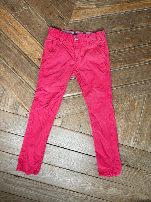 Vintage Tommy Hilfiger Kids Red Corduroy Pants – Size 116 – 90s Y2K Streetwear