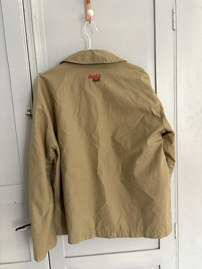 90s Beige Zip-Up Jacket, Made in Spain — additional view 10