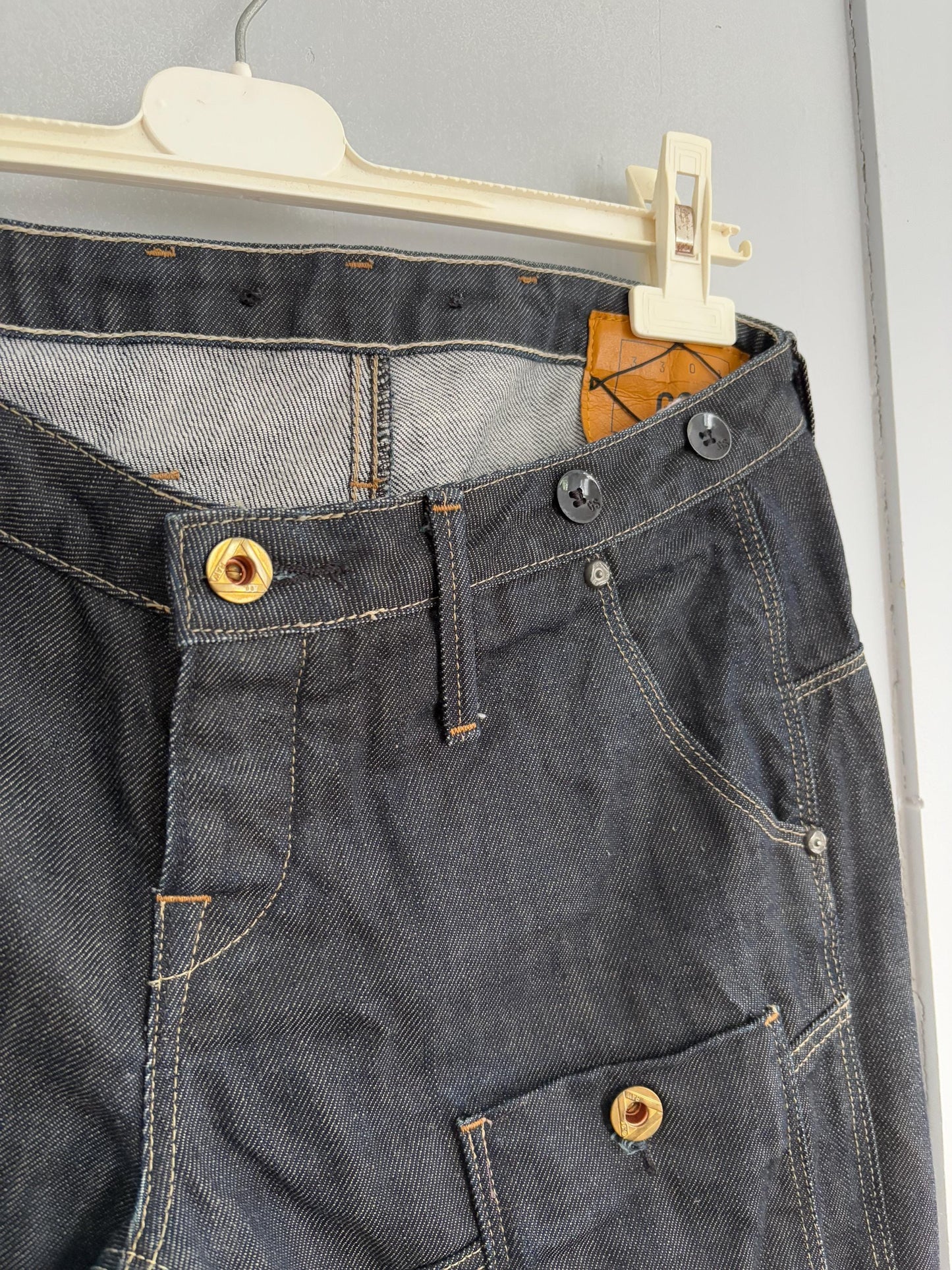 G-Star Originals Black Denim Jeans – Slim Straight Fit – Utility Pocket Detail – Size 29