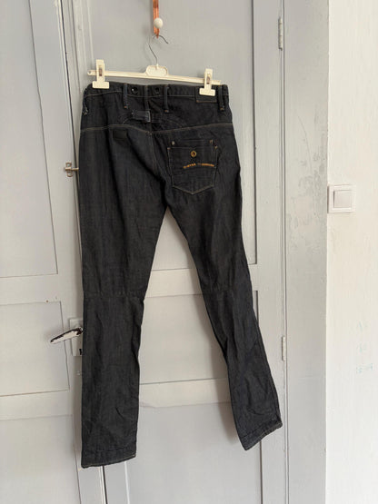 G-Star Originals Black Slim Straight Denim Jeans — additional view 8