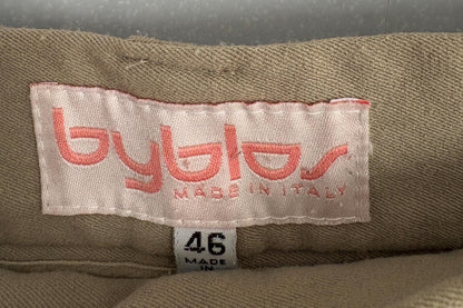 Vintage High-Waisted Beige Tapered Trousers — additional view 8