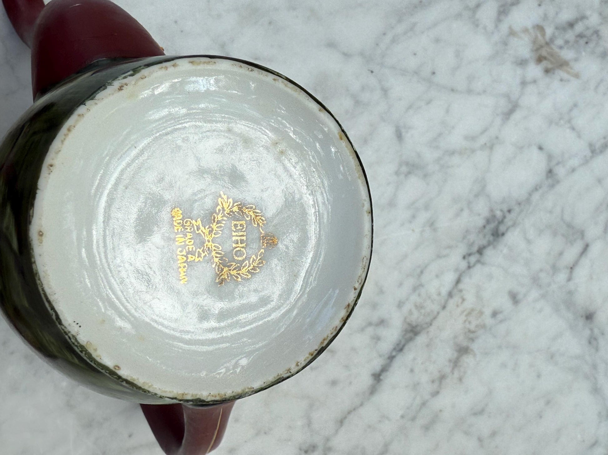 Vintage Hand-Painted Japanese Tea Set – Kutani Moriage Dragon Design, Made in Japan 1920s-1940s, Porcelain Teapot & Cups