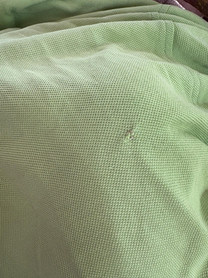 Vintage Burberrys Bright Green Polo Shirt — additional view 11