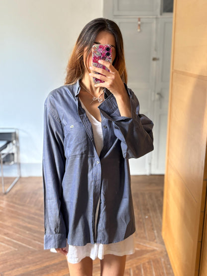 Vintage Lacoste Button Down Shirt, Unisex — additional view 5
