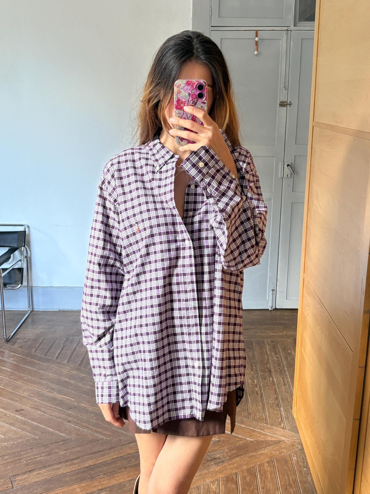 Vintage Ralph Lauren Shirt – Oversized Plaid 100% Cotton Shirt, Unisex Button Down, Preppy Classic. Size XXL