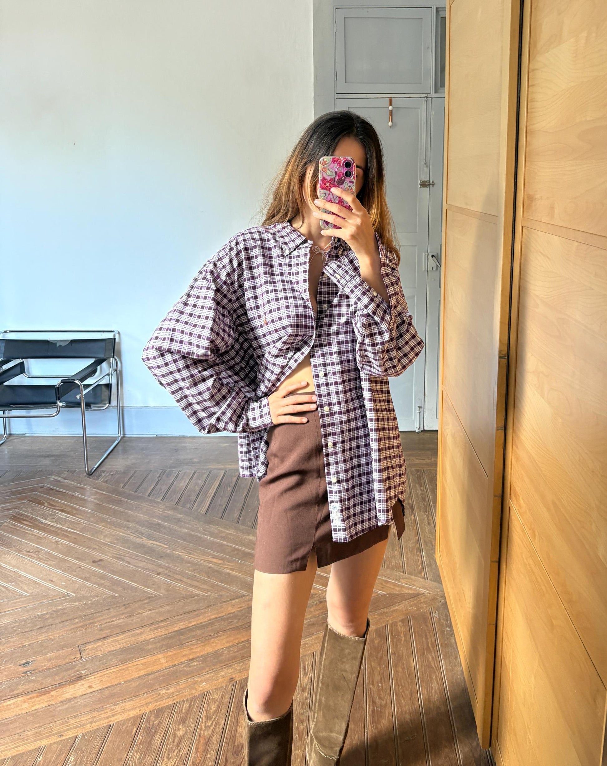 Vintage Ralph Lauren Shirt – Oversized Plaid 100% Cotton Shirt, Unisex Button Down, Preppy Classic. Size XXL