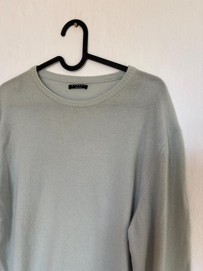 Sage Green Vintage Wool Jumper — additional view 8