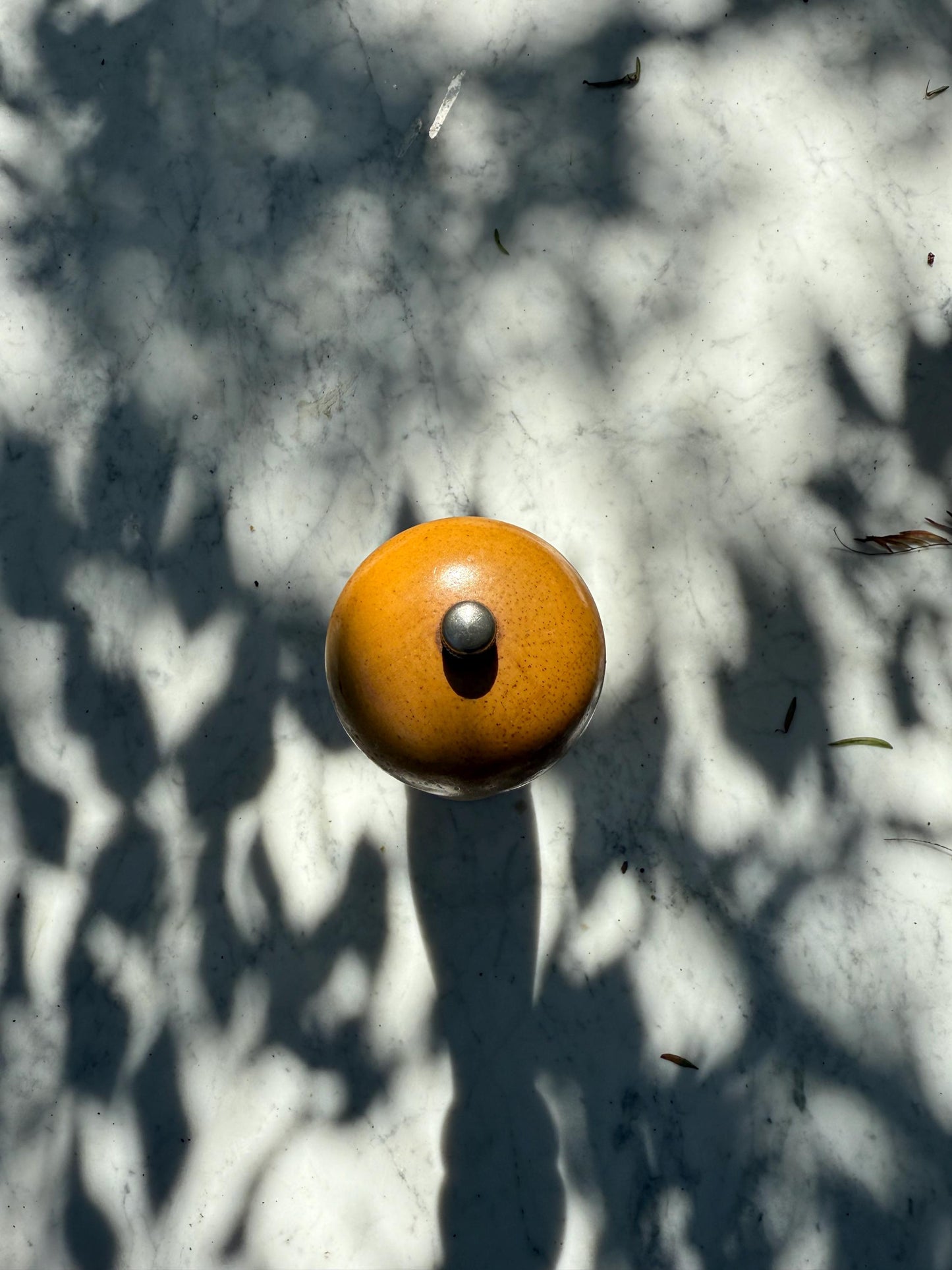 Vintage Wooden Pepper Grinder – 32 cm Tall Rustic Spice Mill with Iron Mechanism