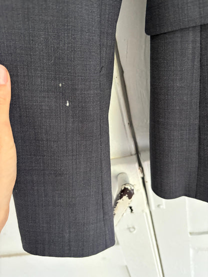 Navy Vintage Wool Blazer for Women — additional view 10