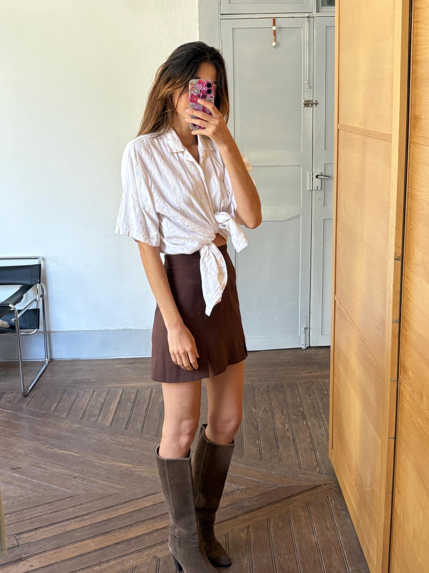 Vintage striped cotton button-down, unisex oversized summer shirt, breathable 100% cotton top, casual retro menswear, light classic