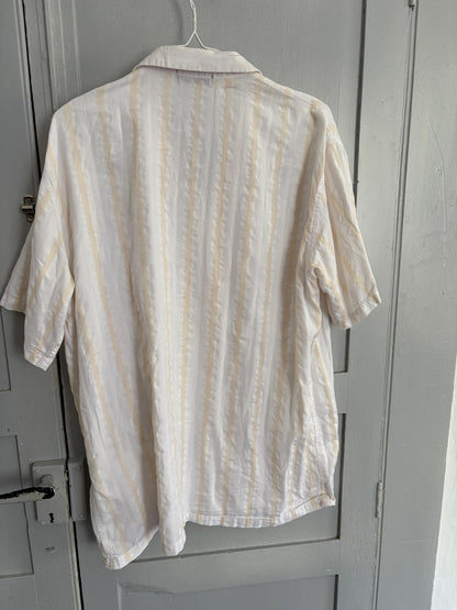 Vintage Striped Cotton Oversized Shirt — additional view 10