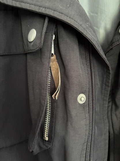 Black Utility Jacket, Minimalist Streetwear — additional view 8