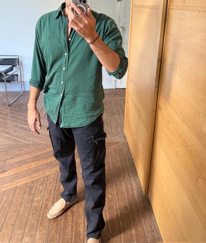 Vintage Black Cargo Trousers — additional view 5