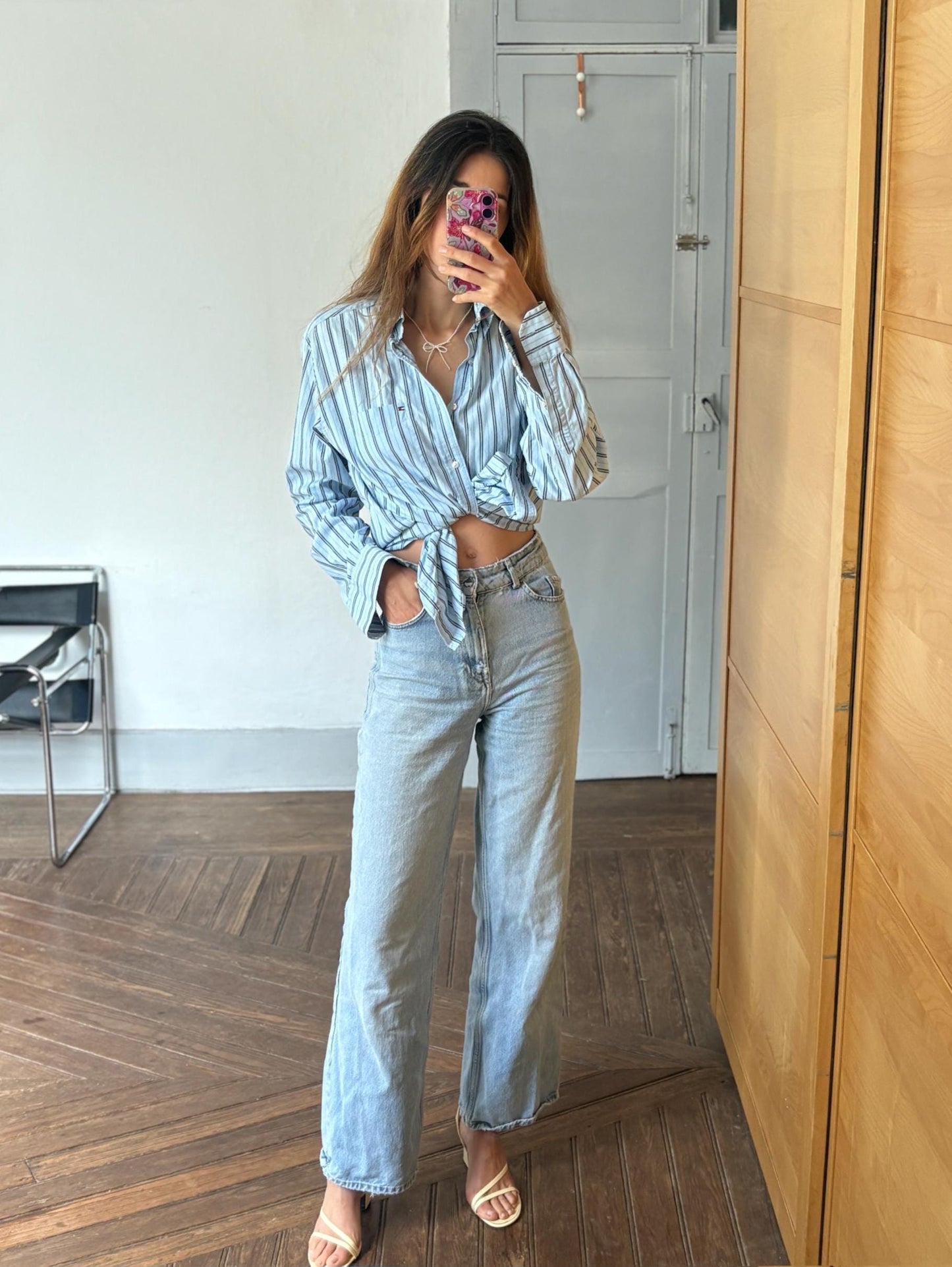 Vintage Tommy Hilfiger Button Up Shirt, Size S, 100% Cotton Unisex Fit oxford shirt, Preppy aesthetic clothing