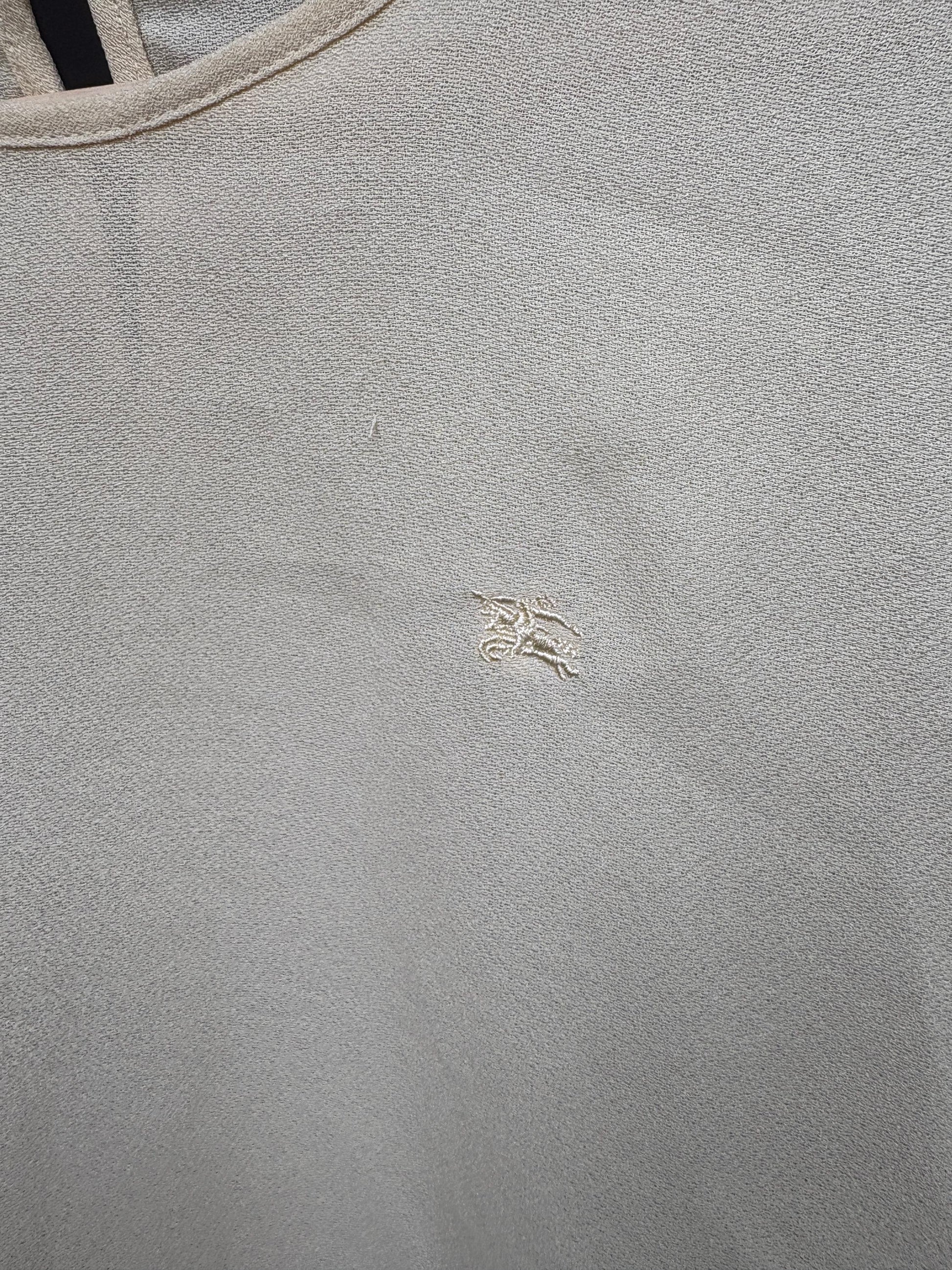 Vintage Burberrys Pastel Yellow Blouse – 90s Minimalist Dream, PRE BURBERRRY ERA