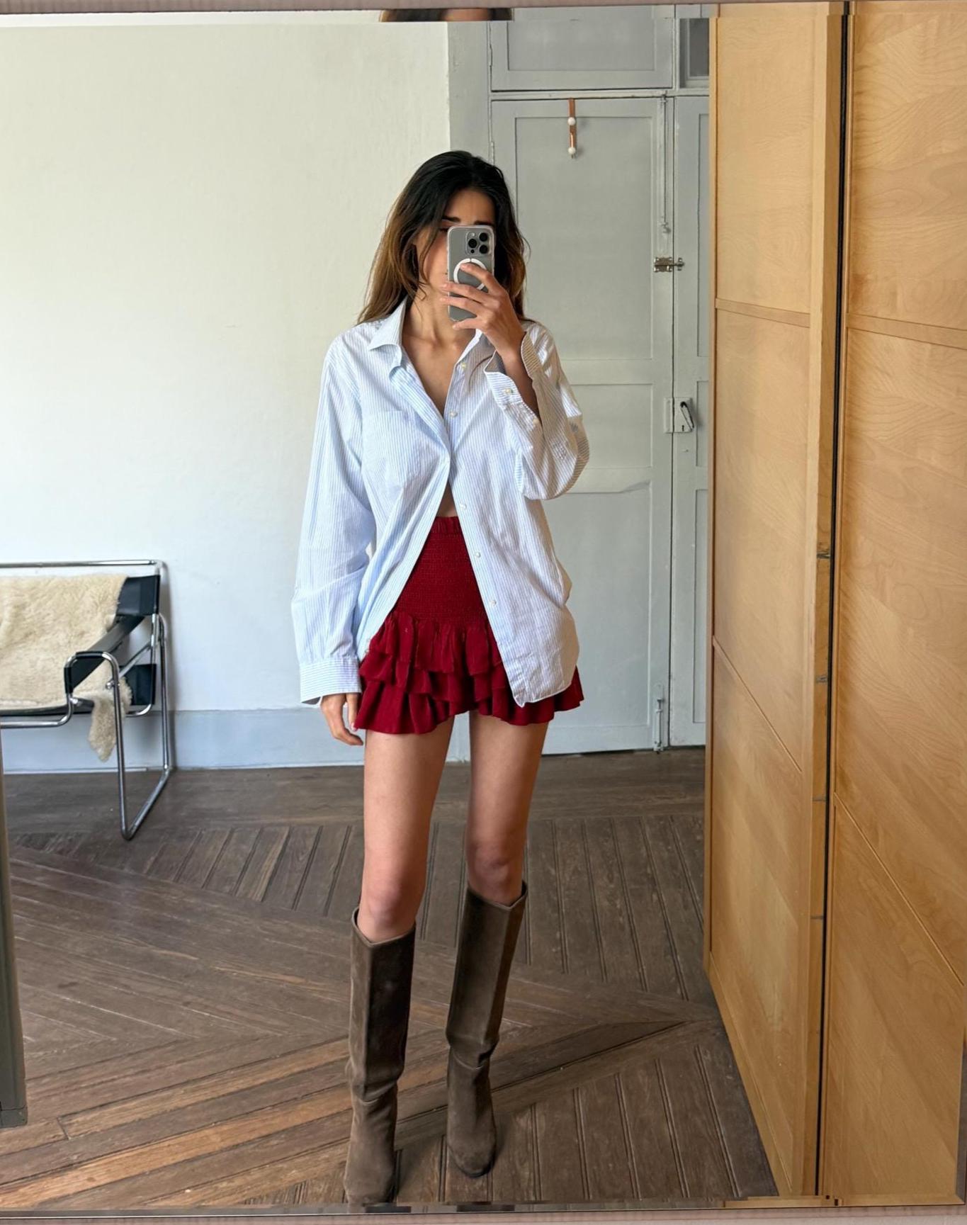 Vintage Burberry London Striped Shirt | Light Blue & White Button-Up | Oversized Fit Cotton Blouse | Classic Unisex Style