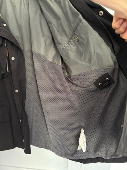 Black Utility Jacket, Minimalist Streetwear — additional view 9