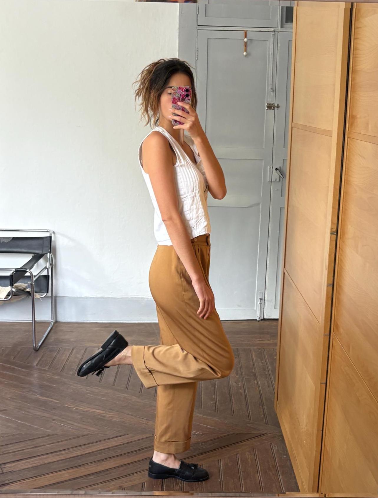 Vintage Stacy Adams tassel loafers men’s 8.5 – black leather, made in Spain, preppy aesthetic shoes