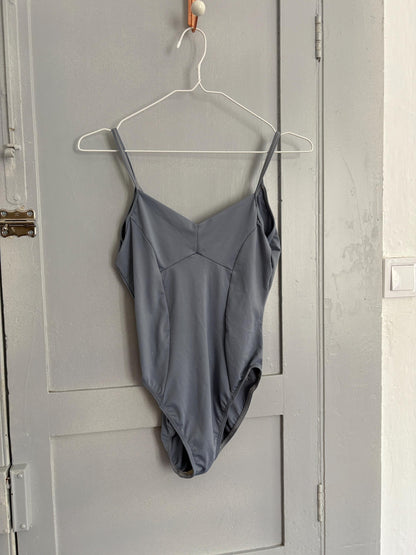Vintage Lavender Spaghetti Strap Bodysuit — additional view 7