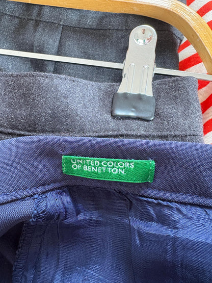 Italian Navy High-Waist Tailored Trousers — additional view 10