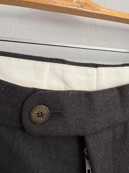 Vintage Pure Wool High Waist Trousers — additional view 8