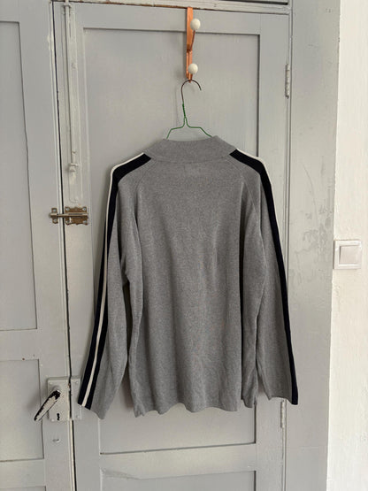 Vintage Adolfo Dominguez Grey Knit Jumper — additional view 9