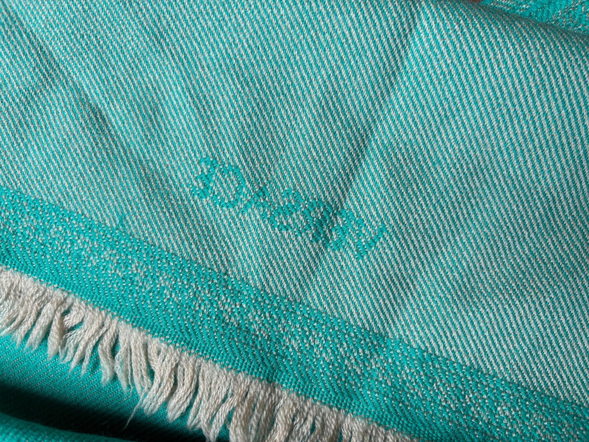 Vintage versace scarf green medusa logo luxury italian style – 31x162cm – branded statement accessory