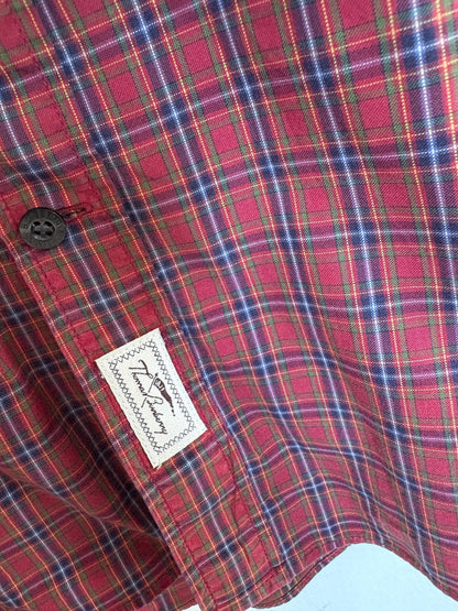 Vintage Burberry Plaid Cotton Shirt — additional view 7