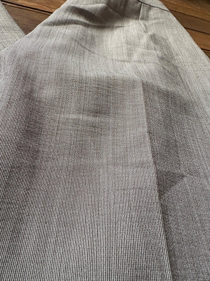 Vintage Light Academia Wool Blend Trousers — back view