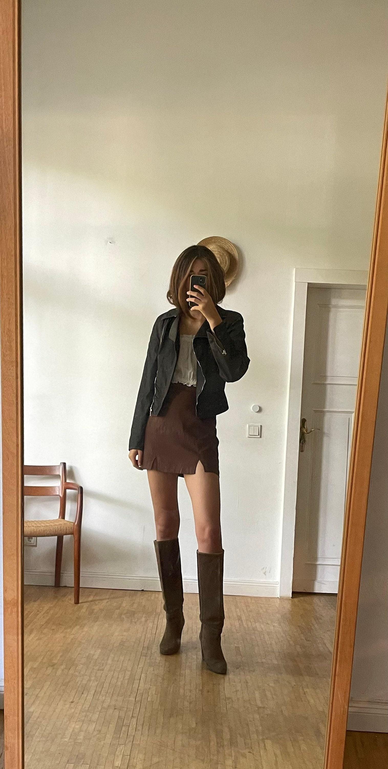 Vintage ESCADA silk biker-style jacket – lightweight black designer jacket with zip detail and tiger-print lining, size S