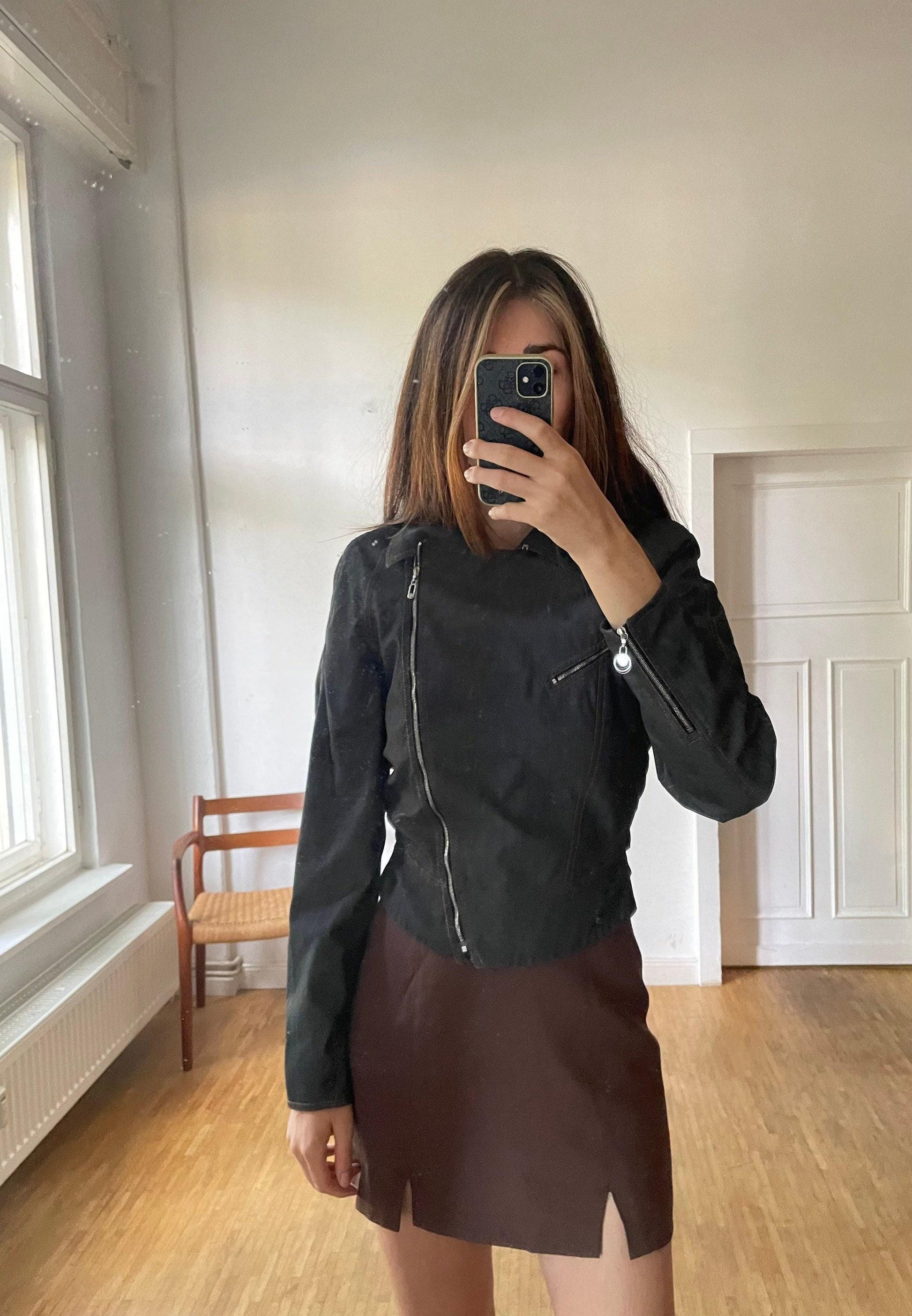 Vintage silk escada jacket, designer summer coat, germany design clothing, s - m