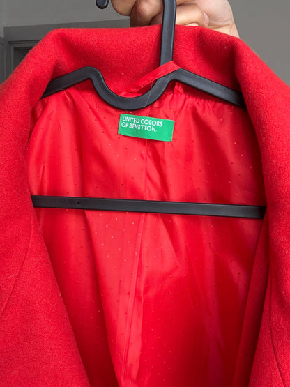 Vintage Red Wool Coat — additional view 8
