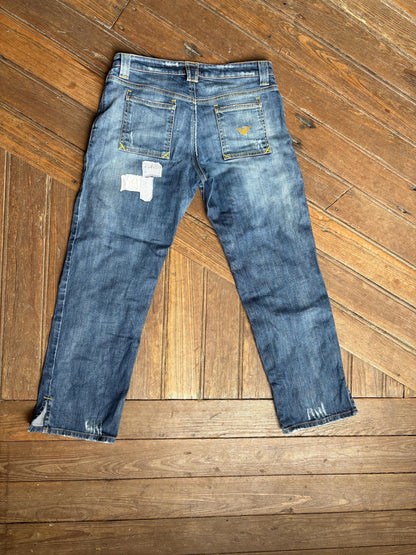 Vintage Patchwork Armani Jeans, Made in Italy — additional view 9