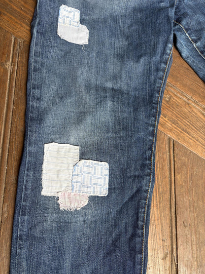 Vintage Patchwork Armani Jeans, Made in Italy — additional view 6